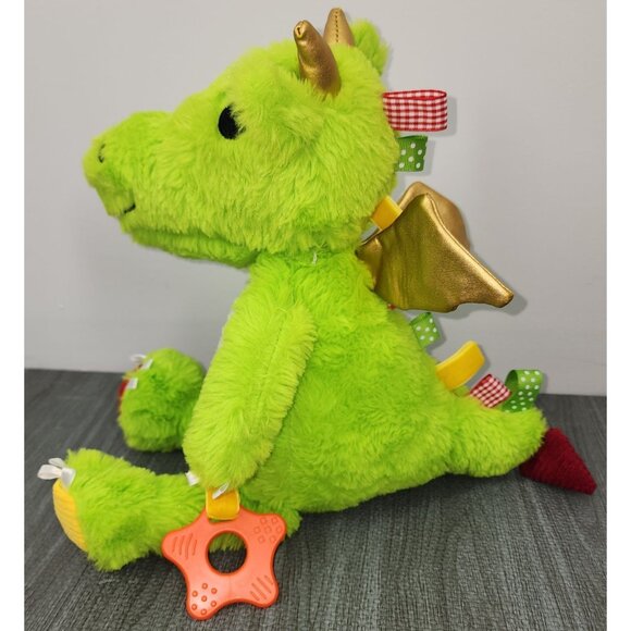 Make Believe Ideas Dragon Sensory Snuggables Plush Taggies Rattle Stuffed Animal - Picture 2 of 6